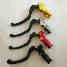 3 вида Универсальный CNC многоцветный кабель для мотоцикла Длинный/короткий рычаг с переключатель сцепления для Yamaha Kawasaki Suzuki