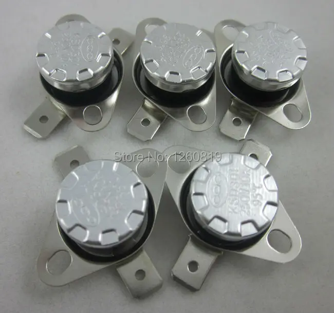 

5pcs KSD301 95C 203F Thermostat Normal Open NO Temperature Control Switch Temp