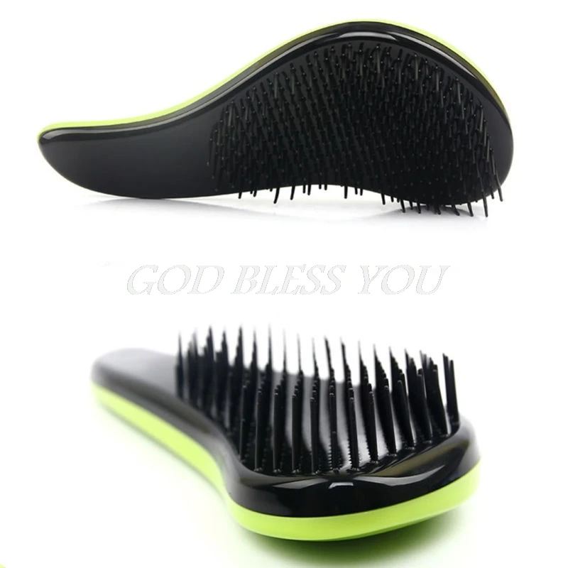 

Colorful Magic Detangling Handle Tangle Shower Hair Brush Comb Salon Styling Tamer Tool