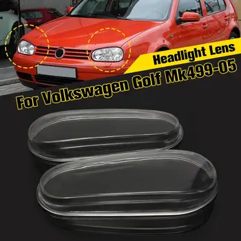 

Left/Right Car Headlight Headlamp Clear Lens Auto Shell Cover For VW MK4 Golf GTI R32 1999 2000 2001 2002 2003 2004 2005