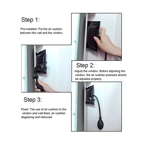 NAIERDI 6.5 inch Pump Wedge Locksmith Hand Tools Pick Set Open Car Door Auto Air Wedge Airbag Window Repair Supplies Hardware - Image 6