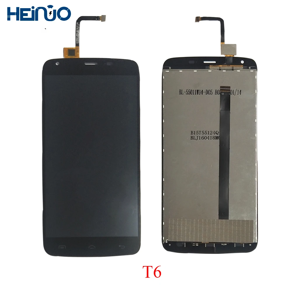 

100% Tested Screen For Homtom HT6 LCD Display TouchScreen Ekran Replacement For Homtom HT6 LCD Tela Digitizer Assembly LCD Parts