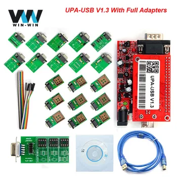 

Full Set UPA-USB V1.3 With Full Adapters V2014 ECU Programmer Tool UPA-USB V1.3 ECU Chip Tunning Tool OBD2 Diagnostic Tool