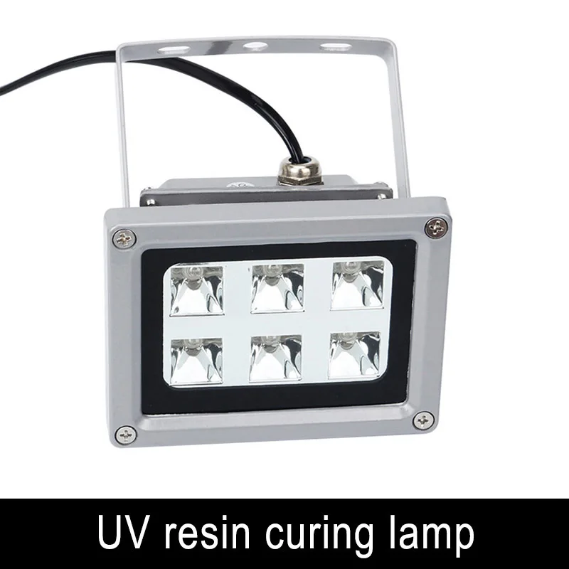 

New UV Resin Curing Light for SLA /DLP 3D Printer Solidify Photosensitive Resin 405nm US/EU/UK Plug EM88