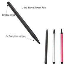 Горячая 2 в 1 стилус для сенсорного экрана Универсальный для iPhone iPad samsung Tablet Phone