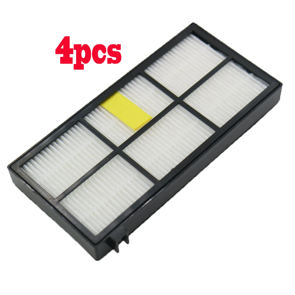 

4Pcs High quility dust HEPA brush Filter Replacement for iRobot Roomba 800 900 Series 870 880 980 Vacuum Cleaner robot parts