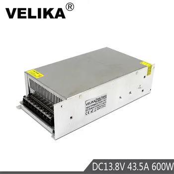 

Universal Regulated Power Supply DC13.8V 43.5A 600W Driver for LED Strip Light CCTV Radio Computer Project 3D Printer CNC