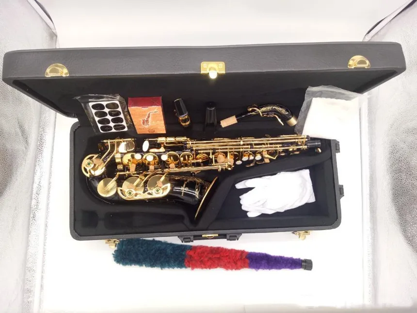 

Professional Japan Alto saxophone YANAGISAWA A-992 Eb high quality Black Nickel Gold Sax Alto with Case mouthpiece,gloves