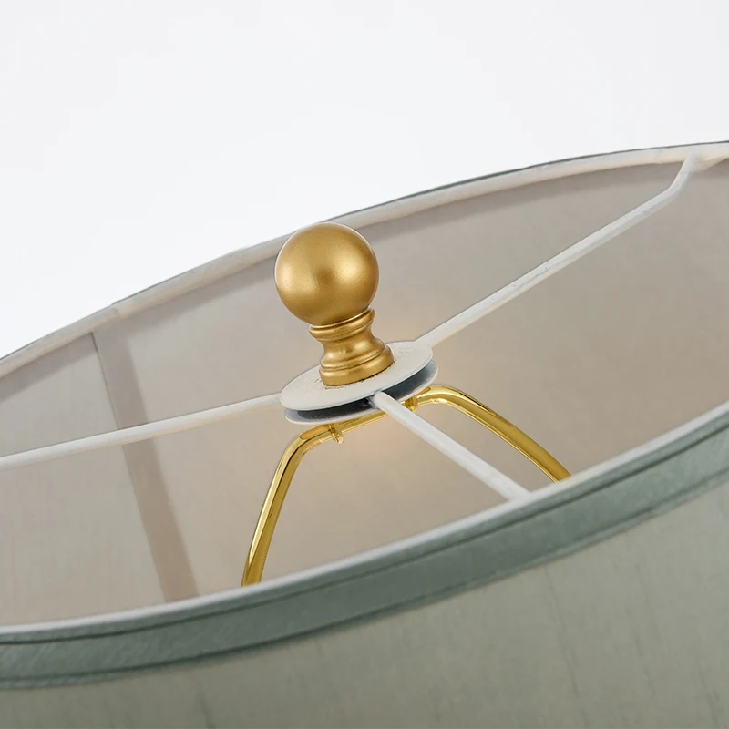 السيراميك النمط الصيني مصباح طاولة دراسة الإبداعية الرئيسية المعيشة الأزياء الراقية النسيج غرفة نوم السرير الجدول مصابيح ZA425709