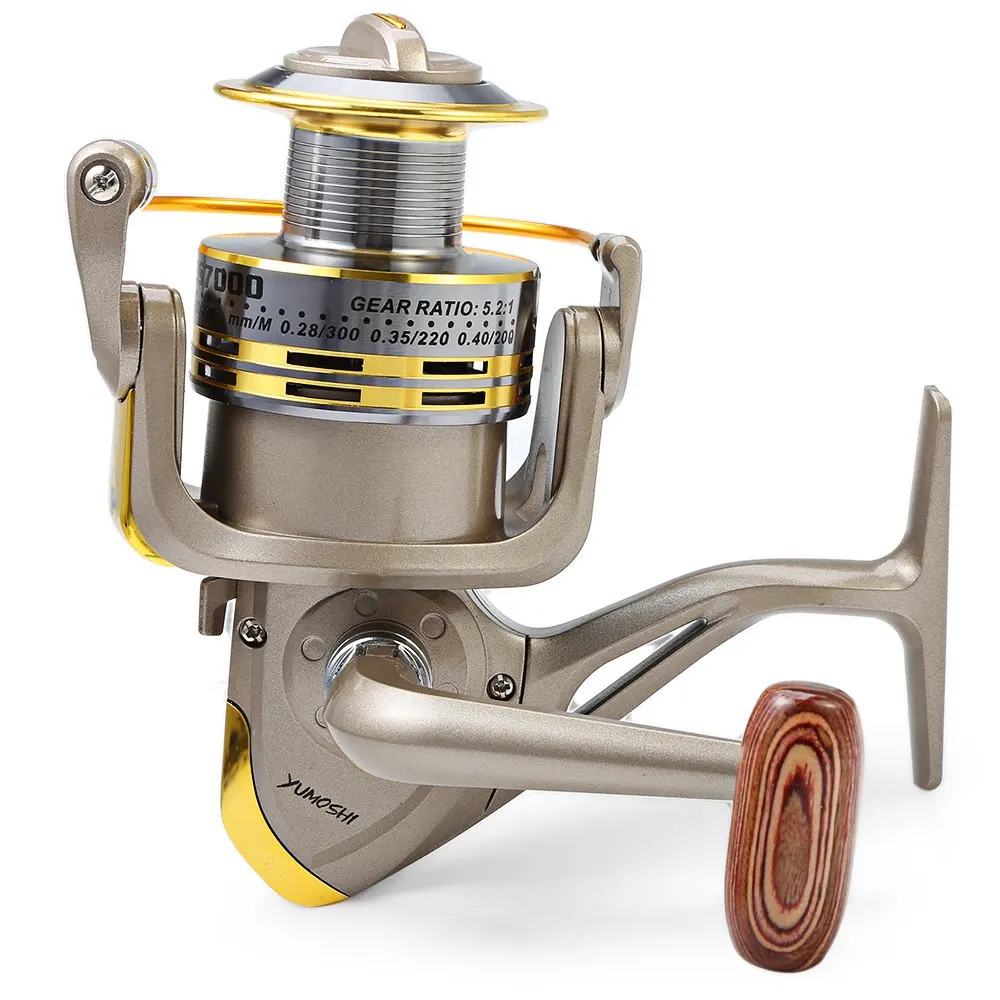 GS1000 7000 Fishing Reel 8 Ball Bearings Casting Fishing Spinning Reel