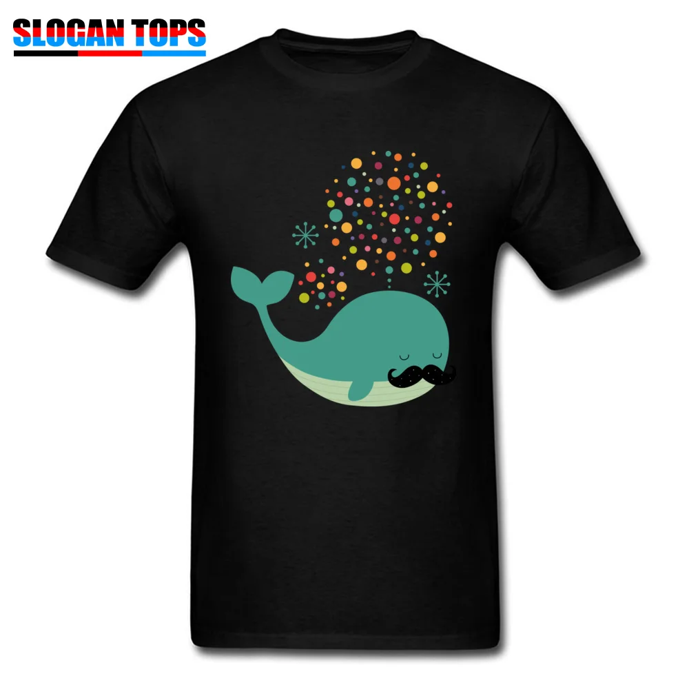 Firewhale T-Shirt for Men Design NEW YEAR DAY Tops Shirts Short Sleeve 2018 Discount Normal T-shirts Crewneck Cotton Firewhale black