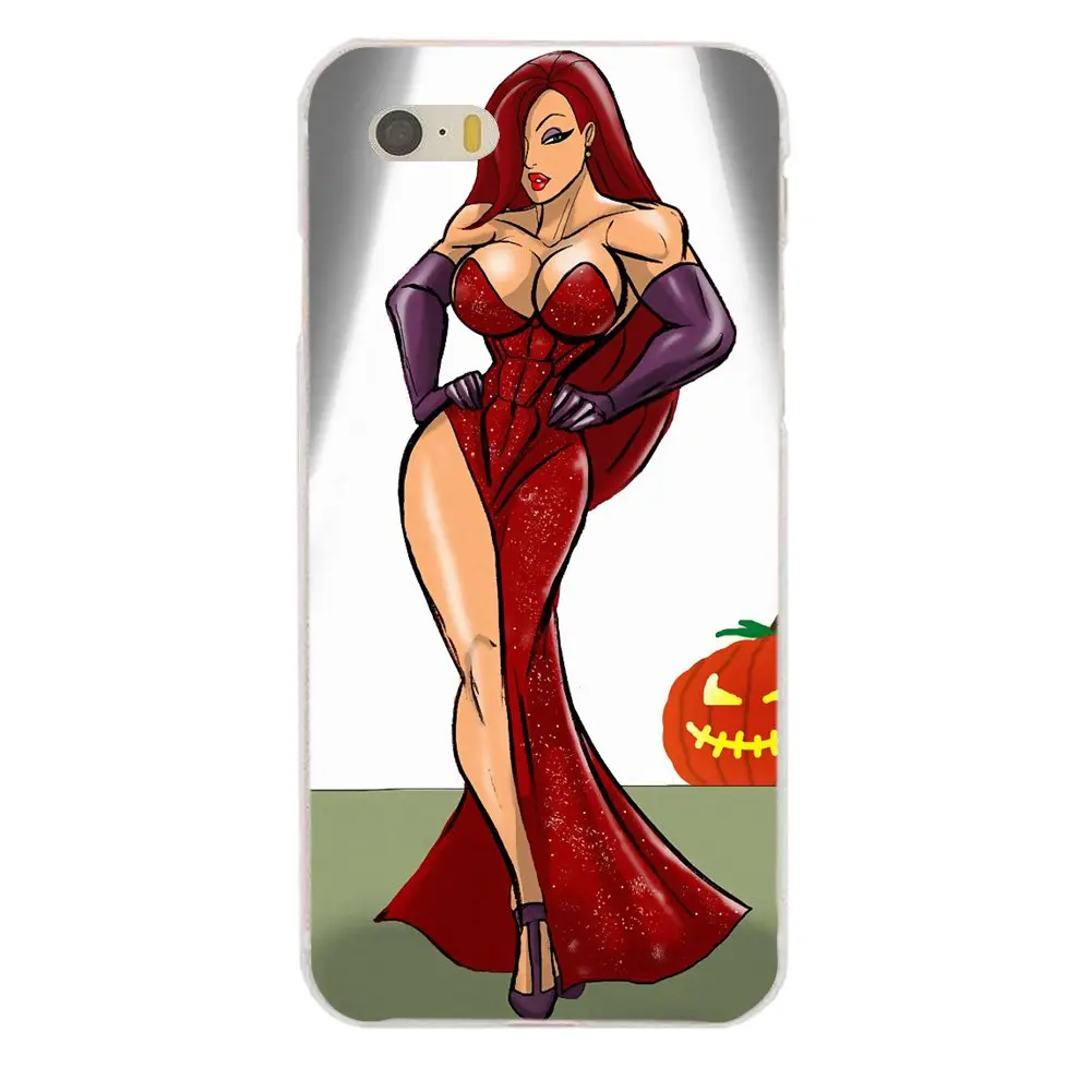 Тема Jessica Rabbit TPU для Huawei Mate 7 8 9 10 P7 P8 P9 P10 P20 Lite Plus Pro GR5 P Smart 2017|Чехлы-накладки| |