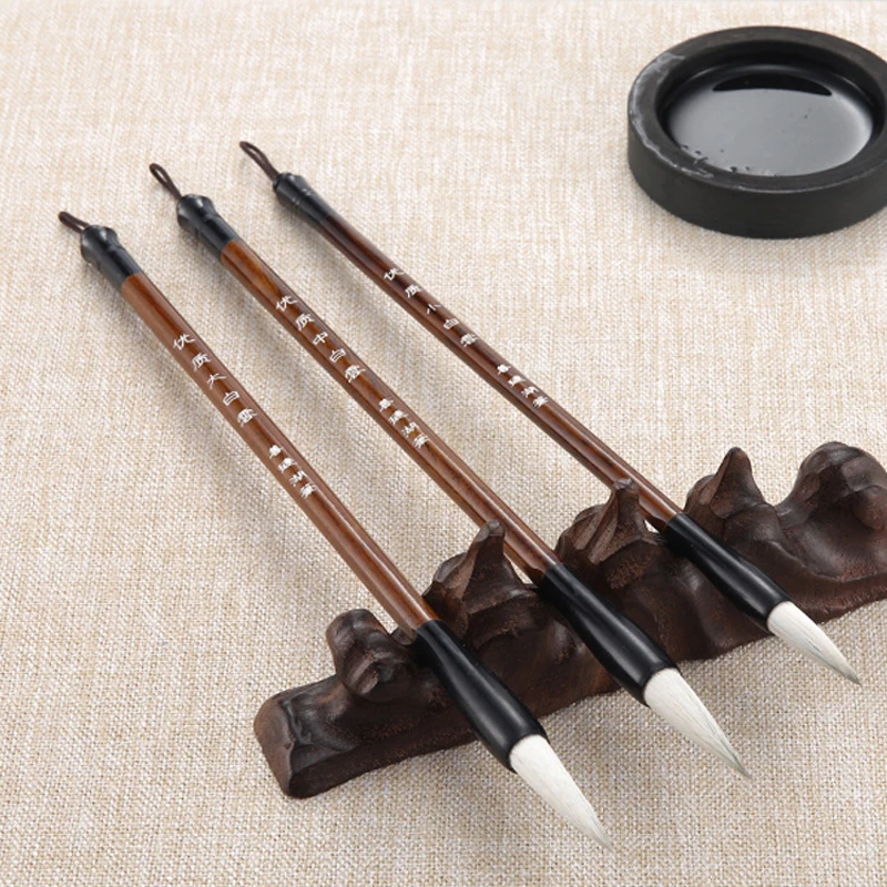 1pc Calligraphy Brushes Writing Drawing Paint Brush Pen Chinese Doubled ...