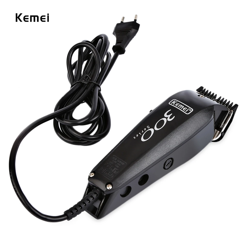 Kemei 220-240v Professional Hair Trimmer Electric Hair Clipper Ceramic Titanium Hair Trimmer For Men Barber Hair Cutting Machine