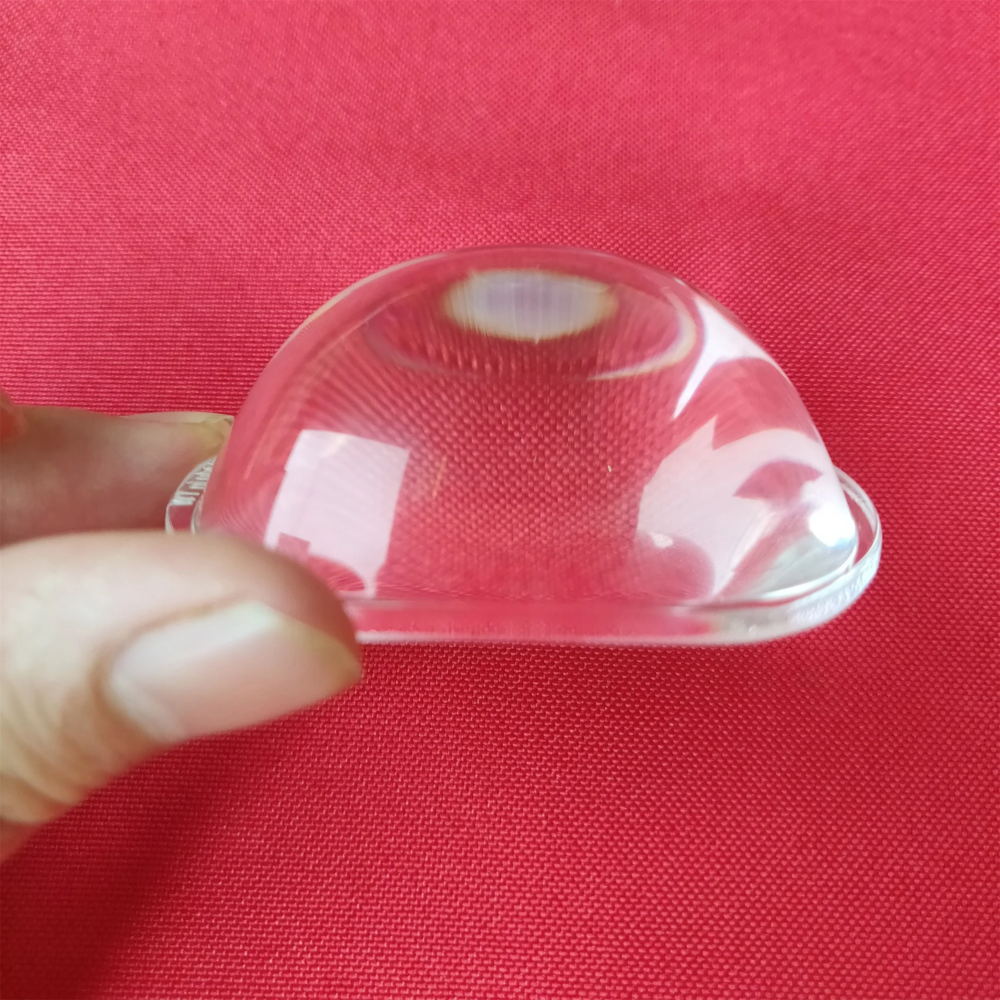 DIY جهاز عرض (بروجكتور) ليد مربع المكثف عدسة مع حامل مخصصة المكثف عدسة مربع الطاقة LED مصباح 62 مللي متر * 52 مللي متر