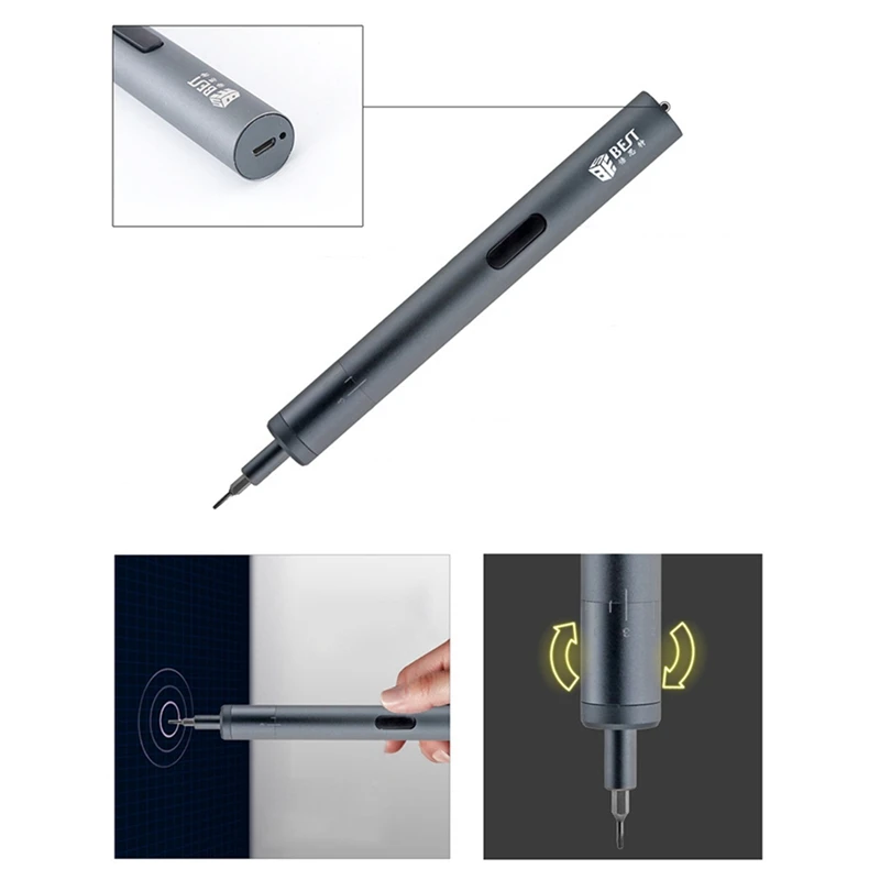

Best Electric Torque Screwdriver Torque Range(0.1-2.5 Kgf.Cm)Auto-Stop Clutch 800Mah Battery For Mobile Phone And Laptop Erasm