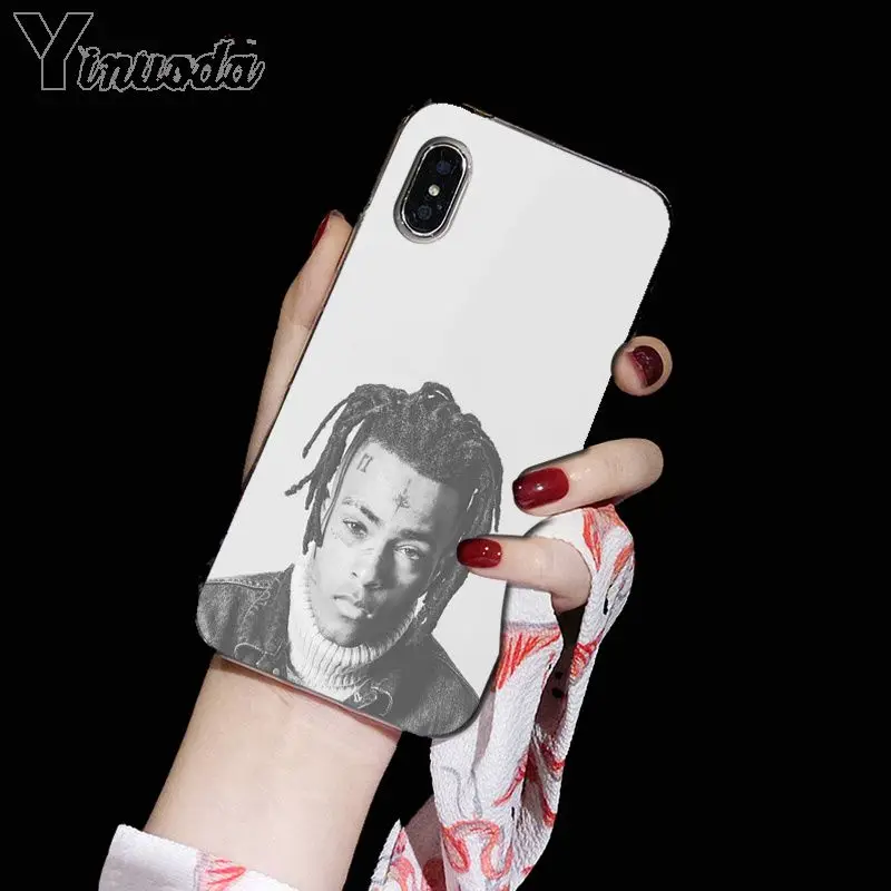 Yinuoda xtentacion لينة سيليكون شفاف جراب هاتف ل أبل فون 8 7 6 6 S زائد X XS ماكس 5 5 S SE XR الهواتف المحمولة