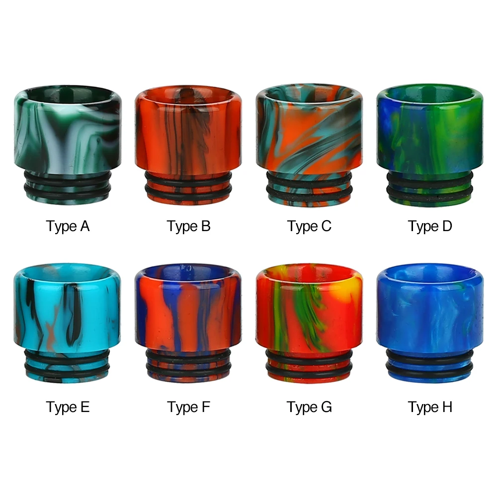 

Heavengifts Resin Drip Tip for most of 810 tank & UFORCE T2 Tank Electronic Cigarette Vape Accessory for Drag 2/ Drag Mini Kit