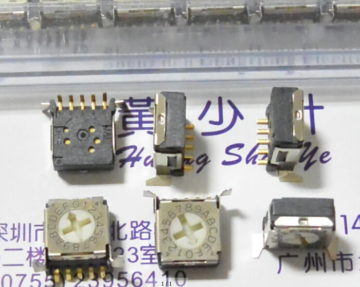 5 шт./лот jae 0-F/16 патч вертикальных поворотный переключатель 8421C переключатель кодирования подряд 5 футов переключатель
