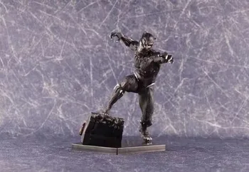 

Anime 18CM Avengers Black Panther Super Heros PVC Action Figure Collectible Model Toy