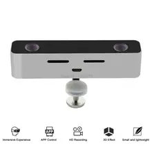 Dual lens 3D Virtual Reality Camera HD Video Camcorder for Android Telephone Sumsung GALAXY S5/S6/S7/S6 Duos/S6 Edge/S7 Edge