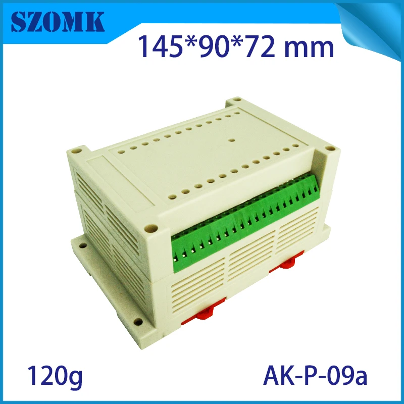 1 шт. 145*90*72 мм szomk рейка din ящик-кожух пластиковый соединитель электрической
