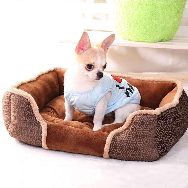 

Dog bed pet cat house nest mat Pet dog cushion cat bed house for medium dogs Pet products supply warm winter