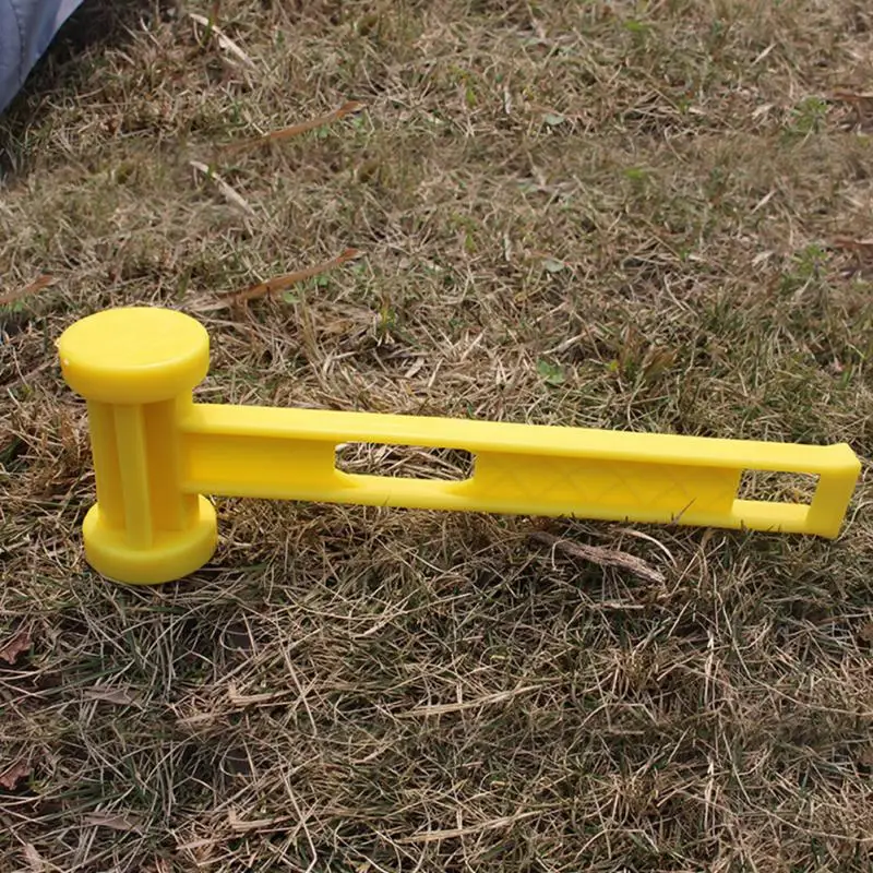 

Outdoor Tents Nailed Plastic Small Hammer Engineering Plastic Hammer Camping Stopper Tent Hooks For Camping