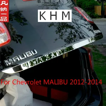 

For Chevrolet Malibu 2012-2014 Stainless Steel Rear Trunk Trim Boot Tailgate Lid Cover Trim Molding Edge Strip Garnish