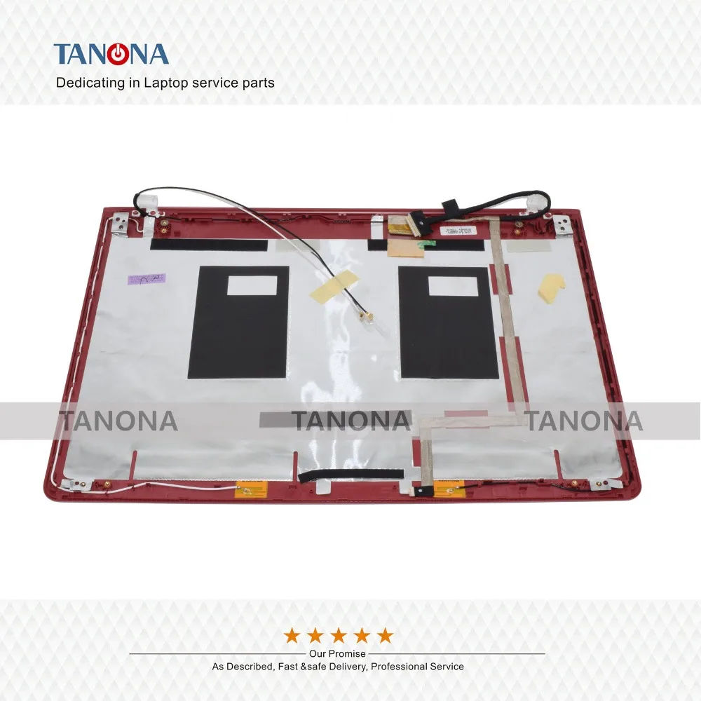 Оригинальная для samsung NP450R4J NP450R4Q ноутбук Топ чехол ЖК-дисплей задняя крышка BA75-04354D Корпус Кабинета Shell красный