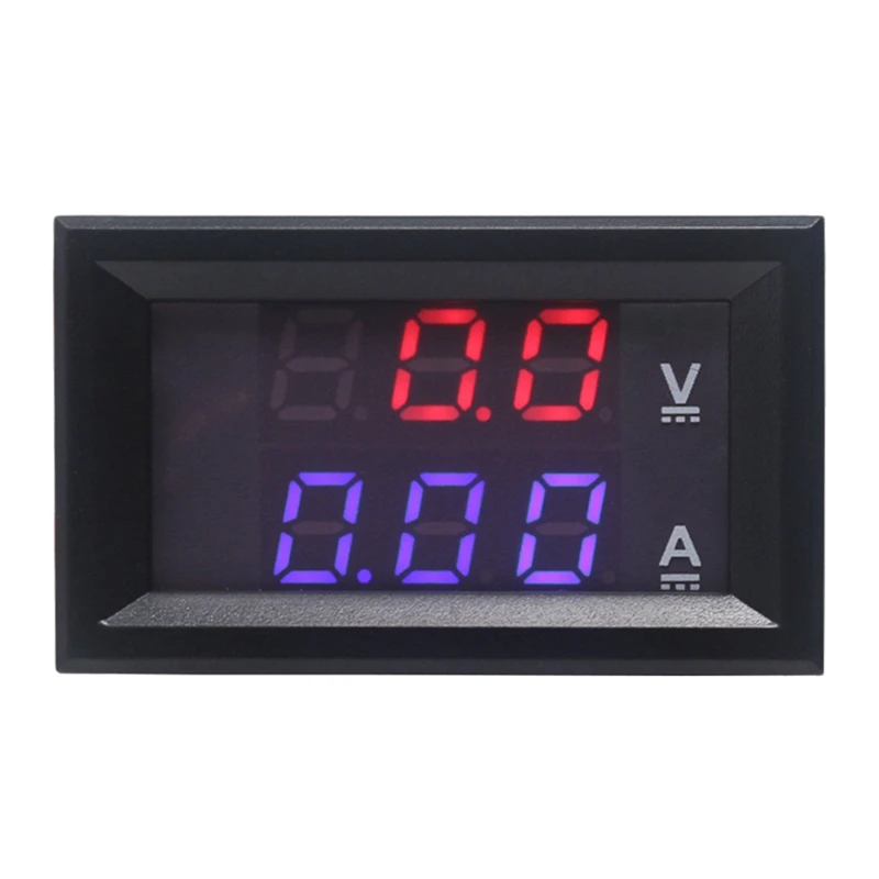 Цифровой Амперметр YB27VA DC 0 100V/50A вольтметр 2 в 1 цифровой измеритель напряжения