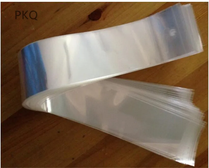 

100pcs Long resealable clear plastic bags hair extensions packaging hanging header long transparent Self adhesive