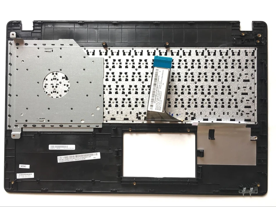 WB West Balkans For Asus X551 X551C X551M X551S Laptop keyboard Black with Palmrest Upper keyboard  WB Layout (2)