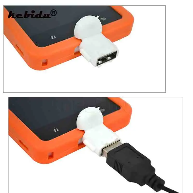

kebidu New Micro USB to USB OTG Adapter Male to USB 2.0 Micro Adapter Converter for Samsung Xiaomi Huawei Android Mobile Phones