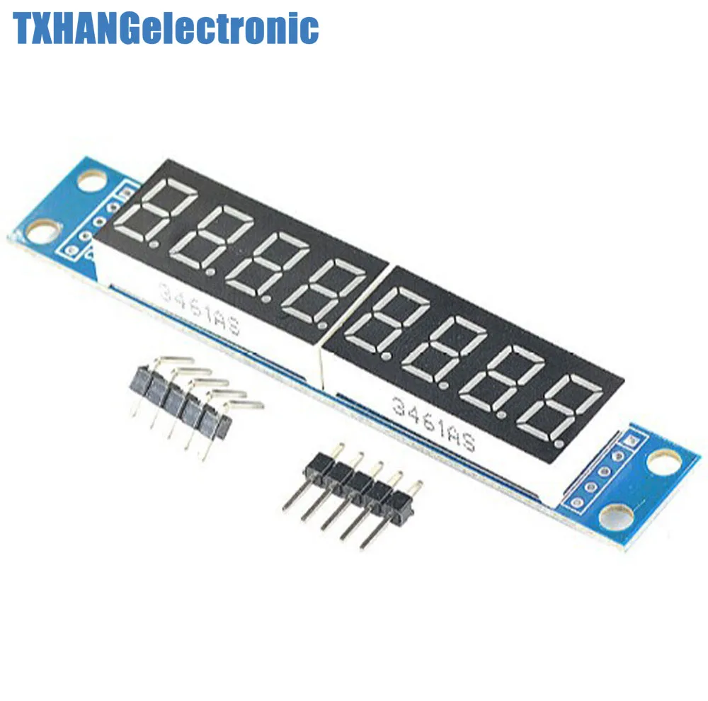 5PCS MAX7219 EWG 8-Digit Digital Tube Display Control Module Red for arduino