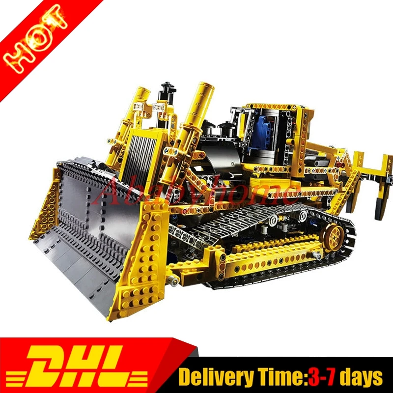 

NEW LEPIN 20008 technic series 1384pcs the bulldozer Model Building blocks Bricks kits Compatible 8275 boy brithday gifts