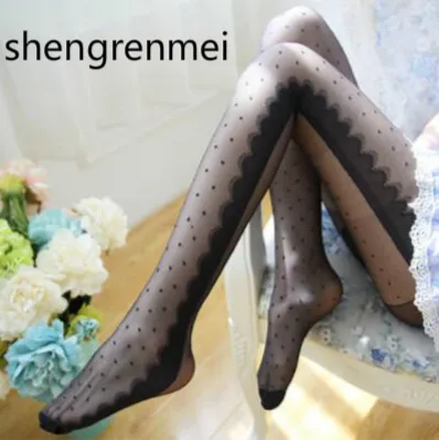 Shengrenmei 2019 сексуальные женские прозрачные колготки Милые чулки Летние тонкие