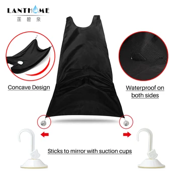 

Men Beard Apron Bathroom Apron Male Beard Shaving Use Apron Waterproof Sink Cleaning Protection Wrap Beard Hair Care Shave Cloth