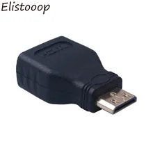 Elistoop адаптер HDMI конвертер HDMI для мужчин Женский Extender позолоченный Разъем 1080 P для Xbox 360 PS3 HDTV