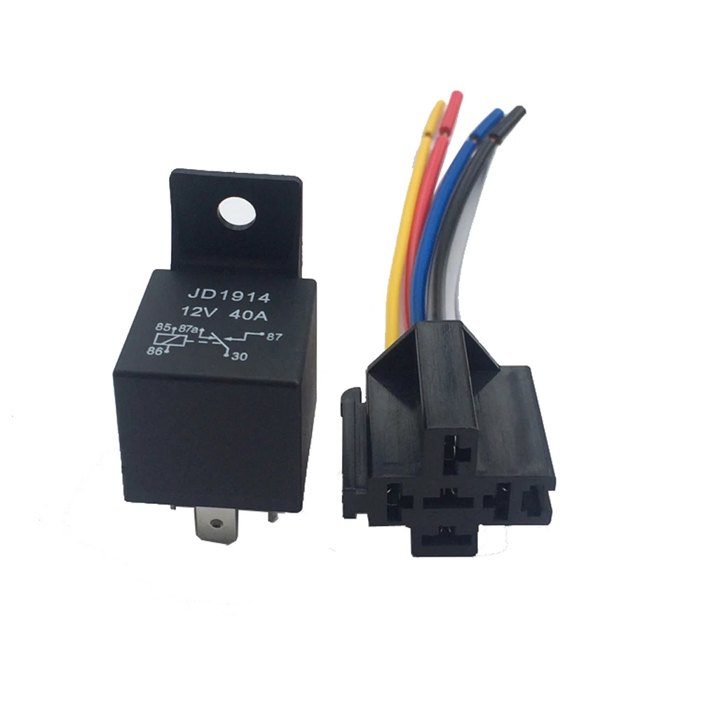12V 40A AMP 5 SPDT Car Truck Auto Automobile Automotive