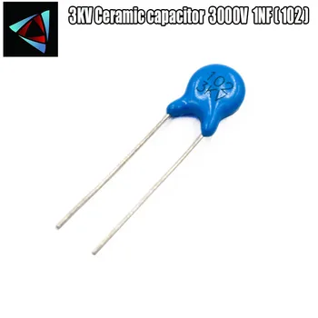

36pcs 3KV 102K 3KV/102 Ceramic capacitor 3000V 1NF ( 102 )