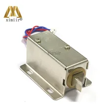 10 шт./лот DC12V замок для контроля доступа мини Электрический мини-замок шкафа мини Болт замок