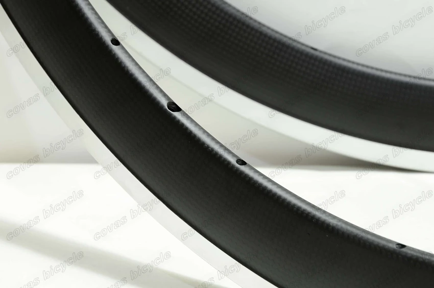 Perfect 700C 23mm Width Alloy brake surface carbon wheels 50mm depth Clincher Road Bike single Rim 3k/UD matte finish customizable decal 6 Perfect 700C 23mm Width Alloy brake surface carbon wheels 50mm depth Clincher Road Bike single Rim 3k/UD matte finish customizable decal 6