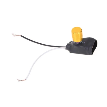 

Black Gold Tone Table Lamp Full Range Dimmer Rotary Switch 2 Way voltage 220V