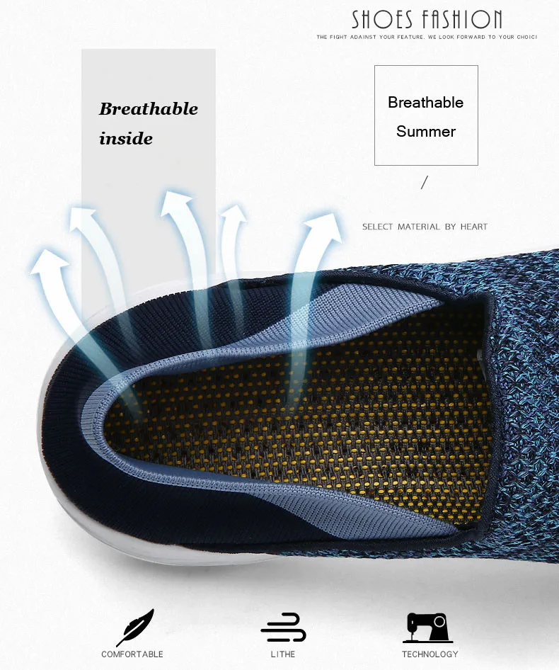 Sneakers Women Breathable Mesh Summer Shoes Woman Slip-on Comfortable Basket Femme Flats Ladies Shoes Creepers (4)