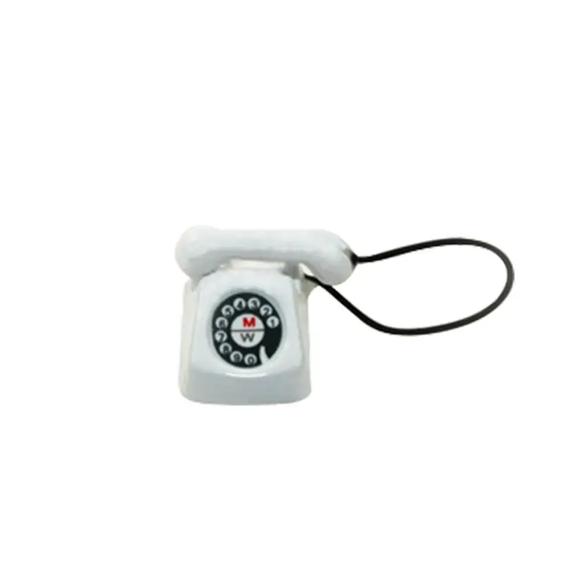 

shaunyging # 5008 1/12 Miniature Scene Model Dollhouse Accessories Mini Telephone Phone Kid Toy