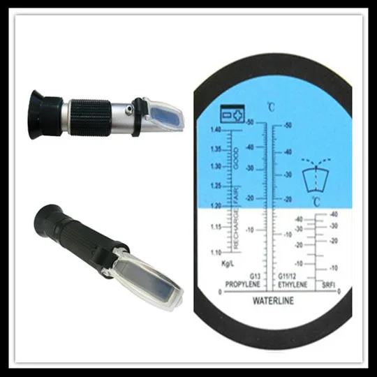 Ethylene Glycol Propylene Glycol Antifreeze Refractometer ,Freezing