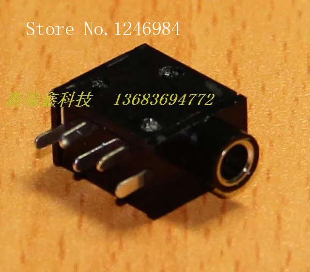  SA 3 5 pairs of channel stereo headphone jack DC connector socket ST 225 Hong Kong Ruixin Earphone Jack 200pcs lot