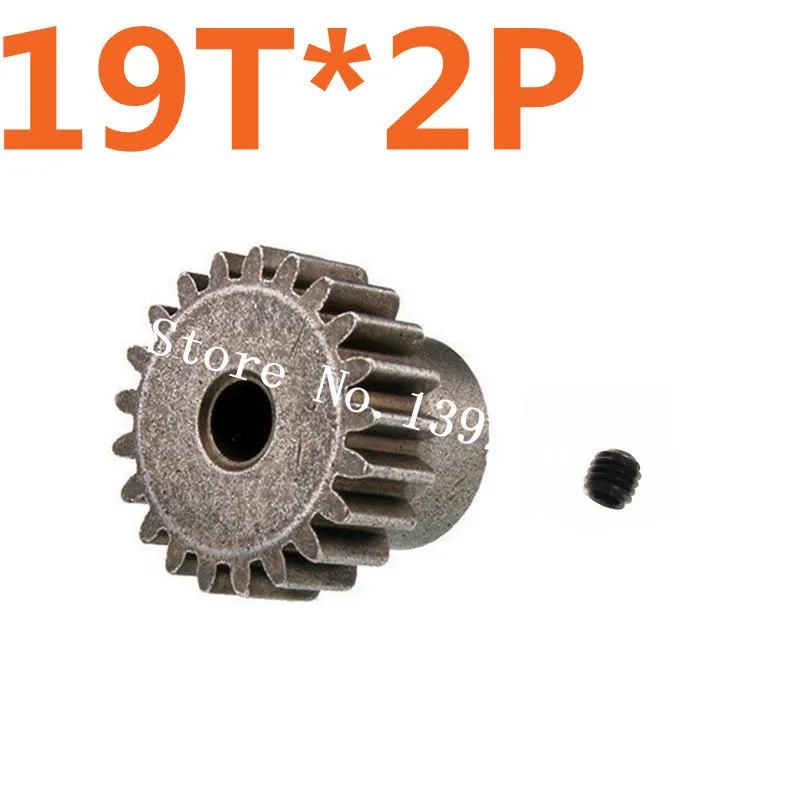 

2pc/lot Metal Motor Gear 19T 48P HSP Spare Parts Upgrade Pinion For TRAXXAS HPI HSP 1/10 Model RC Car 10032