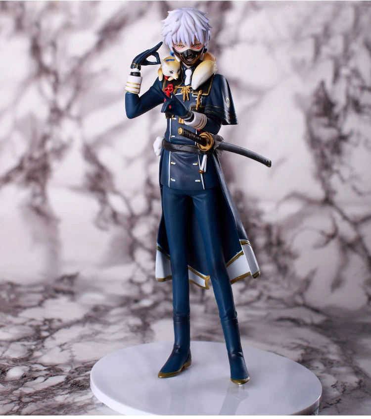 Японское аниме фигурка Touken Ranbu онлайн Mikazuki Munechika/Tsurumaru Kuninaga/Nakigitsune фигурка модель игрушки